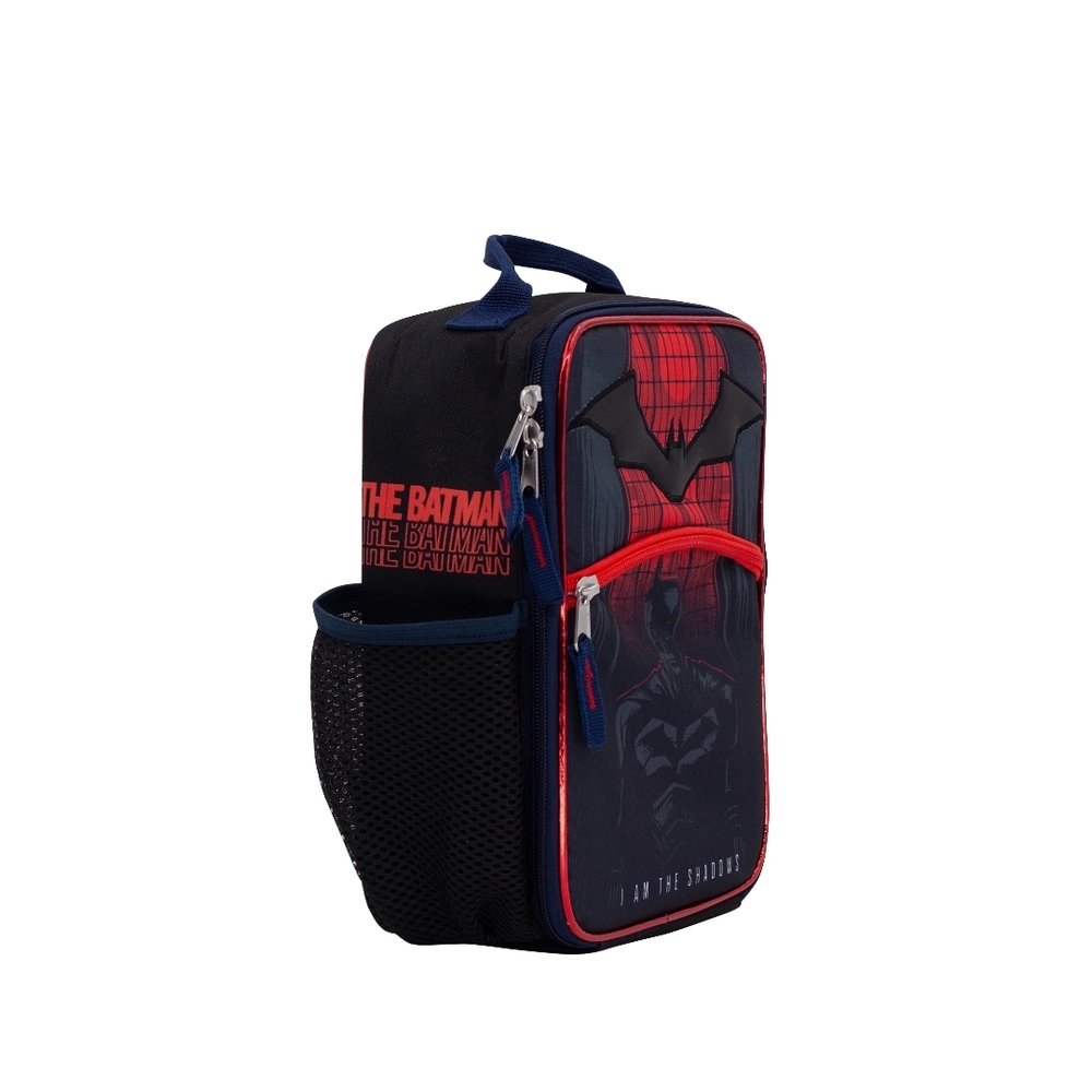 Batman Kids Backpack with Black and Red Design